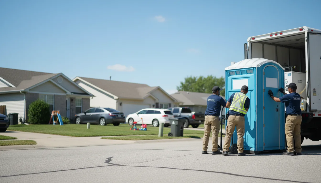 Standard Porta Potty Rentals in De Witt, NE near me